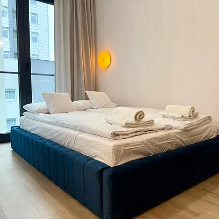 Apartmán Roosevelta Carpe Diem - Fv - Klimatyzacja - Wifi - Przy Off Piotrkowska, Orientarium, Atlas Arena, Hopalupa, Aquapark Fala Lodž