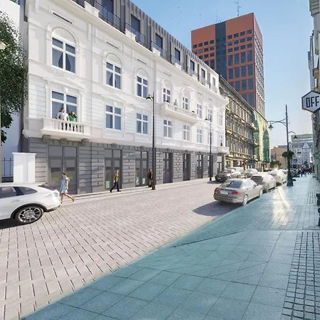 Apartmán Roosevelta Carpe Diem - Fv - Klimatyzacja - Wifi - Przy Off Piotrkowska, Orientarium, Atlas Arena, Hopalupa, Aquapark Fala